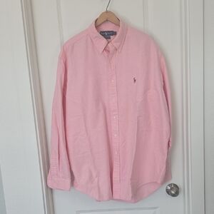 Ralph Lauren Men's Light Pink Casual Shirt
